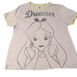 Disney "Dreamer" Alice In Wonderland Top